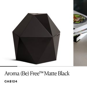 SAJE Aroma (Be) Free™ Matte Black Diffuser